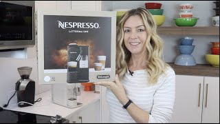 Review Nespresso Lattissima One automatic espresso cappuccino and latte machine [upl. by Cruickshank]