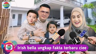 Semua fans baper  detik² irish bella ungkap makin sayang pada haldy saat diwawancarai awak media [upl. by Atinehc]