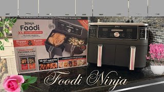 My Favorite Foodi Ninja Air Fryer Unboxing [upl. by Suivatal676]