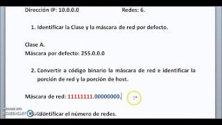 Subneteo Clase A [upl. by Stewardson]