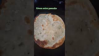 Mmmm Green onion pancake for brunch I hope everyone enjoyed their day Happy Monday [upl. by Aurelio]