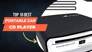 Top 10 Best Portable Car CD Player [upl. by Noach]