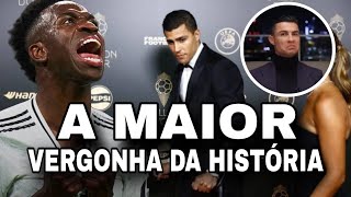 VERGONHA VINI JR PERDE BOLA DE OURO PARA RODRI E CR7 explana verdades [upl. by Stoneman]