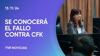 Casación dará a conocer hoy si confirma la sentencia a Cristina Kirchner en la causa Vialidad [upl. by Monk]