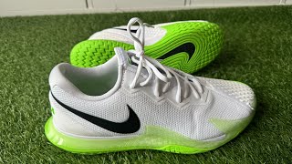 RAFA NADAL’S NIKE VAPOR ZOOM CAGE 4 TENNIS SHOES  UNBOXING amp PLAY TEST 4K [upl. by Jeanelle]