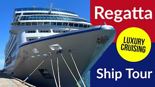 OCEANIA REGATTA  Full 2024 Tour of Regatta Luxury Cruise Ship [upl. by Eno350]