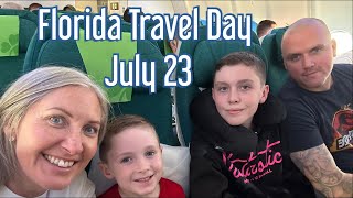 Florida July 2023 Travel Day  MANMCO Aer Lingus  Cabana Bay Hotel [upl. by Nuri]