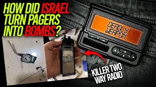 How Did Israel Turn Pagers amp Walkie Talkies Into Bombs [upl. by Aicirtap]