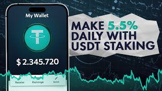 How to Make Passive Income Staking USDT – StepbyStep Guide [upl. by Jazmin]