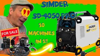 CAN THE SIMDER SD4050PRO 10in1 WELDERCUTTER TEACH ME TO WELD [upl. by Anassor]