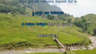 Luda za tobom Lepa Brena karaoke [upl. by Idok]