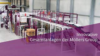 Flexible Verpackungslösungen innovative Gesamtanlagen der Möllers Group [upl. by Elatsyrk135]