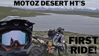 Tractionator Desert HT Break in ride to Boyd Reservoir [upl. by Eseuqcaj]