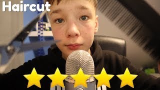 ASMR Best Reviewed Barber Shop ✂️ [upl. by Yekram]