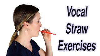 Vocal Straw Exercises SemiOccluded Vocal Tract Voice Therapy [upl. by Lisette]