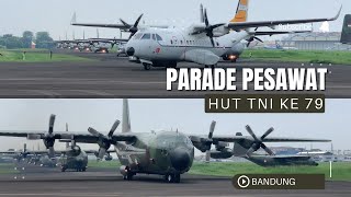 Rombongan Hercules TakeOff dari Bandung [upl. by Aleetha]