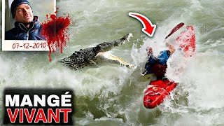 Un CROCODILE Mange un Homme Vivant en Kayak [upl. by Edin]