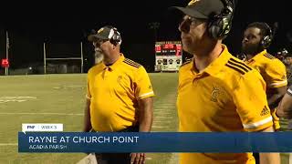 FNF22 Week 3 Rayne vs Church Point [upl. by Adnamra]