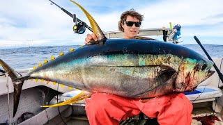 Fishing For Big Yellowfin Tuna Australia [upl. by Wandy]