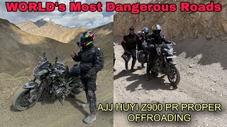 ZANSKAR VALLEY Meh Sbhi Bikes Ko Lgana Pda Dhaka  Z900 On world’s Most dangerous Road Ladakh Ep 04 [upl. by Steinway511]