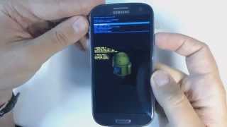 Samsung Galaxy S3 I9300 hard reset [upl. by Ahsitruc]