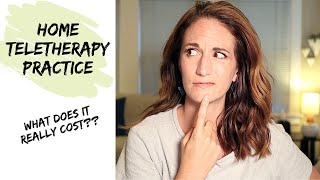 Cost of Starting a Home Teletherapy Practice [upl. by Carbrey329]