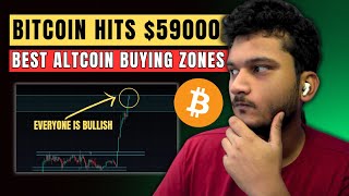 🚨 Bitcoin CANT STOP PUMPING  ALTCOIN BUY ZONES  WHEN TO BOOK PROFIT  CRYPTO MARKET UPDATE [upl. by Mettah]