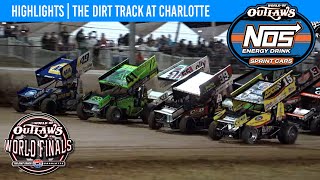 World of Outlaws NOS Energy Drink Sprint Cars World Finals Charlotte November 4 2022  HIGHLIGHTS [upl. by Guillermo]