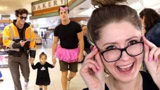 2 Year Old Controls Our Lives For A Day Ft Elle  Dolan Twins Reaction [upl. by Enier]