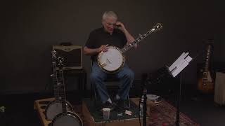 Stelling Bill Emerson Red Fox Deluxe 5 string Banjo HOHWALD BANJO WAREHOUSE B00133 [upl. by Aihsi]