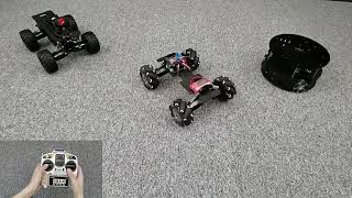 Mecanum Wheel RC Robot Car [upl. by Ahseenal307]