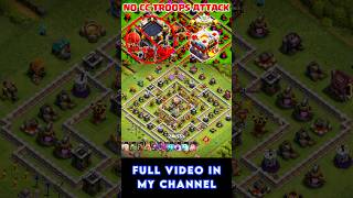 NO CC TROOPS ATTACK clashofclans coc th11 th11attack th11attackstrategy [upl. by Sherborn]