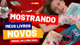 MOSTRANDO LIVROS NOVOS [upl. by Atsuj150]