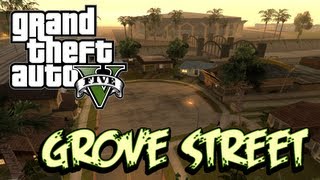 Grove Street En Gta V  Nostalgia [upl. by Sirdi886]