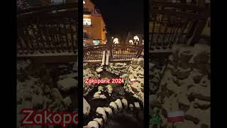 Zakopane 2024zakopane shortvideo poland christmastree travel [upl. by Nnayram517]