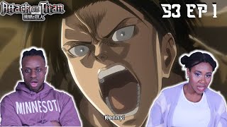 KENNYYY  Attack on Titan 3x1 Reaction quotSmoke Signalquot [upl. by Richman]