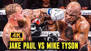 Jake Paul vs Mike Tyson FIGHT HIGHLIGHTS 🥊  American Untold [upl. by Nicoline]