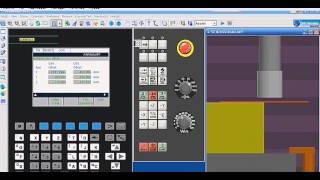 tutorial swansoft sinumerik 802 S Mmilling [upl. by Truda]