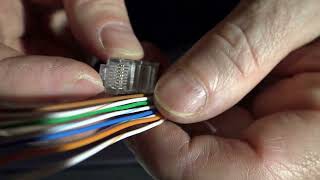 Elegir longitud cable internet ethernet rj45 crimpar  ponchar [upl. by Supen]