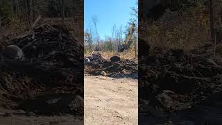 Septic system install underway homesteading yurt [upl. by Cinelli]