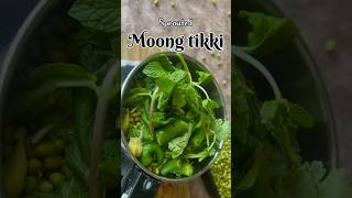 Sprouted moong tikki moong cutlet greengram patties shorts viral [upl. by Yttig]