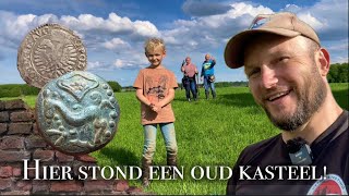 Hier stond een OUD KASTEEL  Metaaldetectie in Gelderland  4 mei 2024 [upl. by Ahsekad]