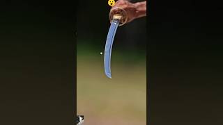 Katana Vs Bullet 😮  shorts short funny trending facts task gameplay mrbeast [upl. by Marozas]