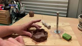 Handicrafts Clay Modeling a Trinket Tray [upl. by Indihar206]