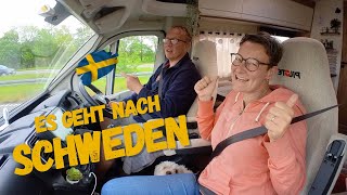 Es geht nach Schweden 🇸🇪 unsere Anreise inkl Stellplätze  Im Wohnmobil mit Hund nach Schweden [upl. by Euqinor282]