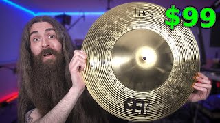 I Tried Meinls Cheapest Cymbals [upl. by Neukam]