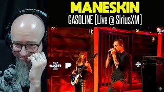 Måneskin — GASOLINE Live  SiriusXM Reaction [upl. by Dumanian]