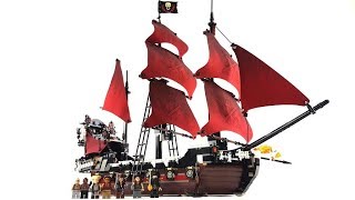 LEGO Pirates of the Caribbean Set 4195  Queen Annes Revenge  Review deutsch [upl. by Ellehcan262]