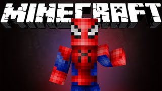 Minecraft  SPIDERMAN MOD [upl. by Neenad]