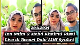 Ina Naim Live Bersama Suami Mohd Khairul Rizal Tips amp Nasihat Dari Ina Naim inanaim livetiktok [upl. by Nylirret]